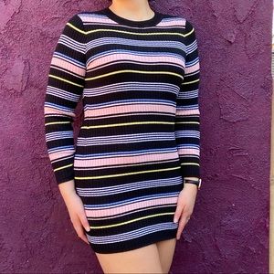 Striped Long Sleeve H&M Dress